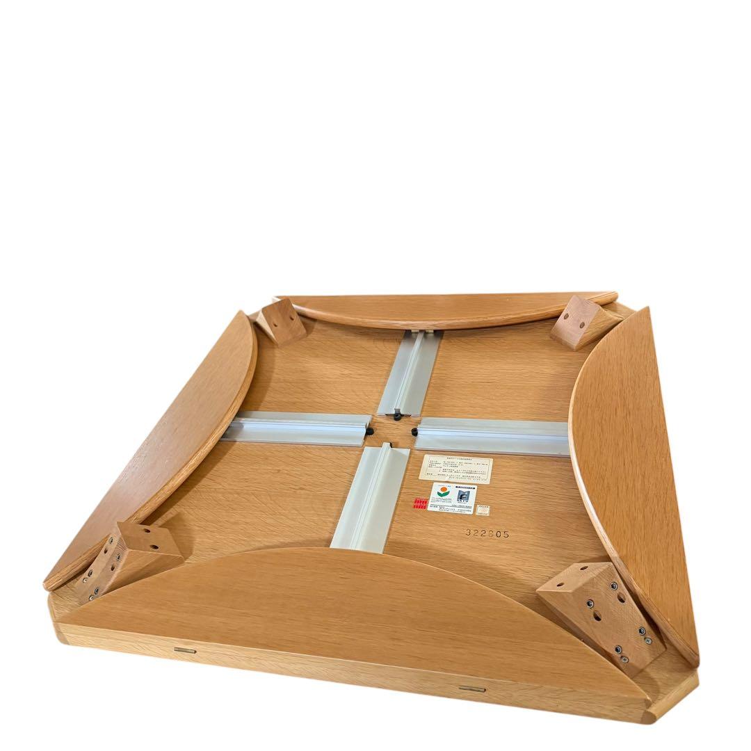 HR921 カンディハウス デリア バタフライテーブル φ120 - メルカリ