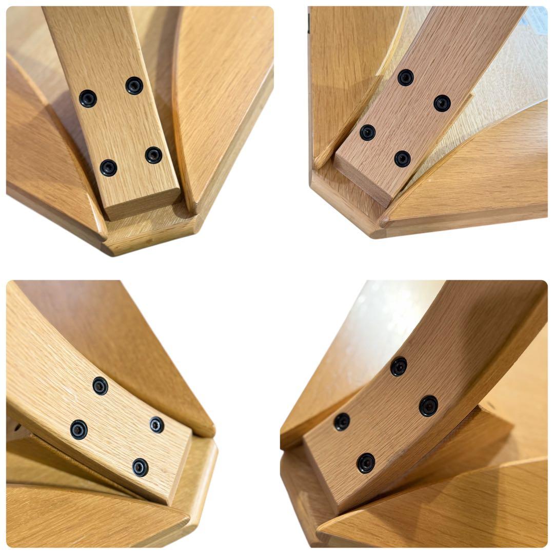 HR921 カンディハウス デリア バタフライテーブル φ120 - メルカリ