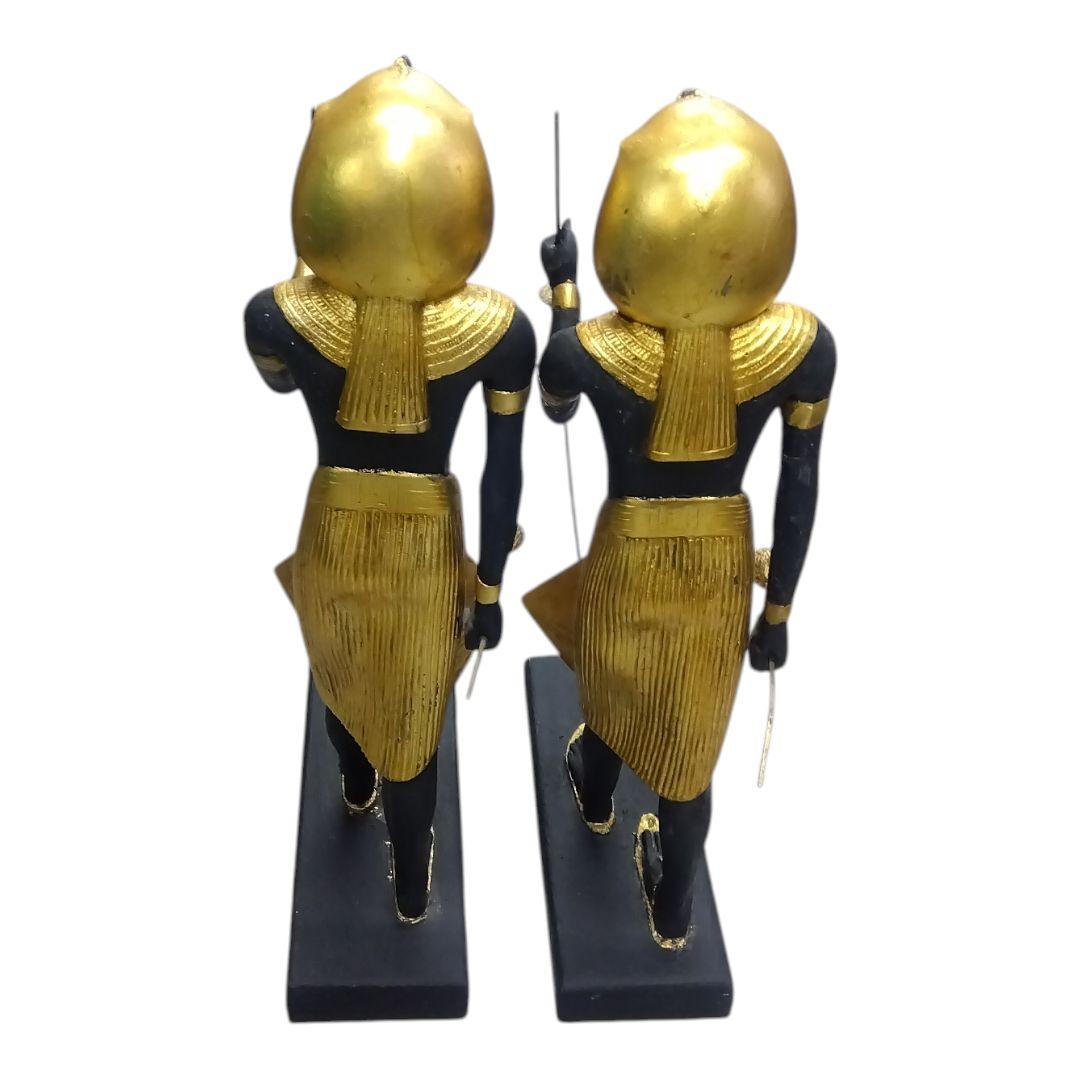 エジプト　ファラオ守り神　2体