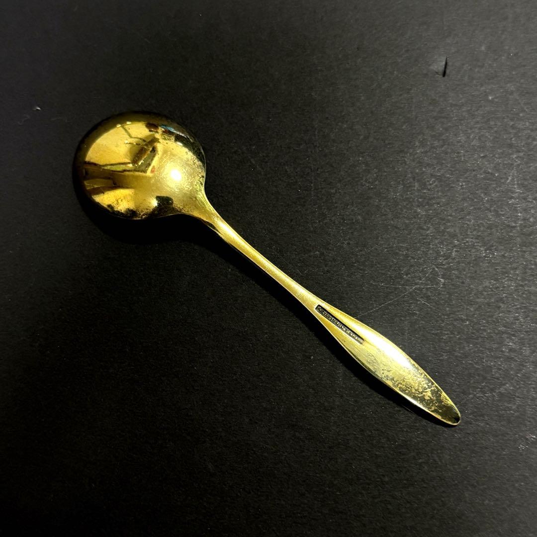 ヴィンテージ デンマーク製Frigast スターリングシルバー エナメルスプーン