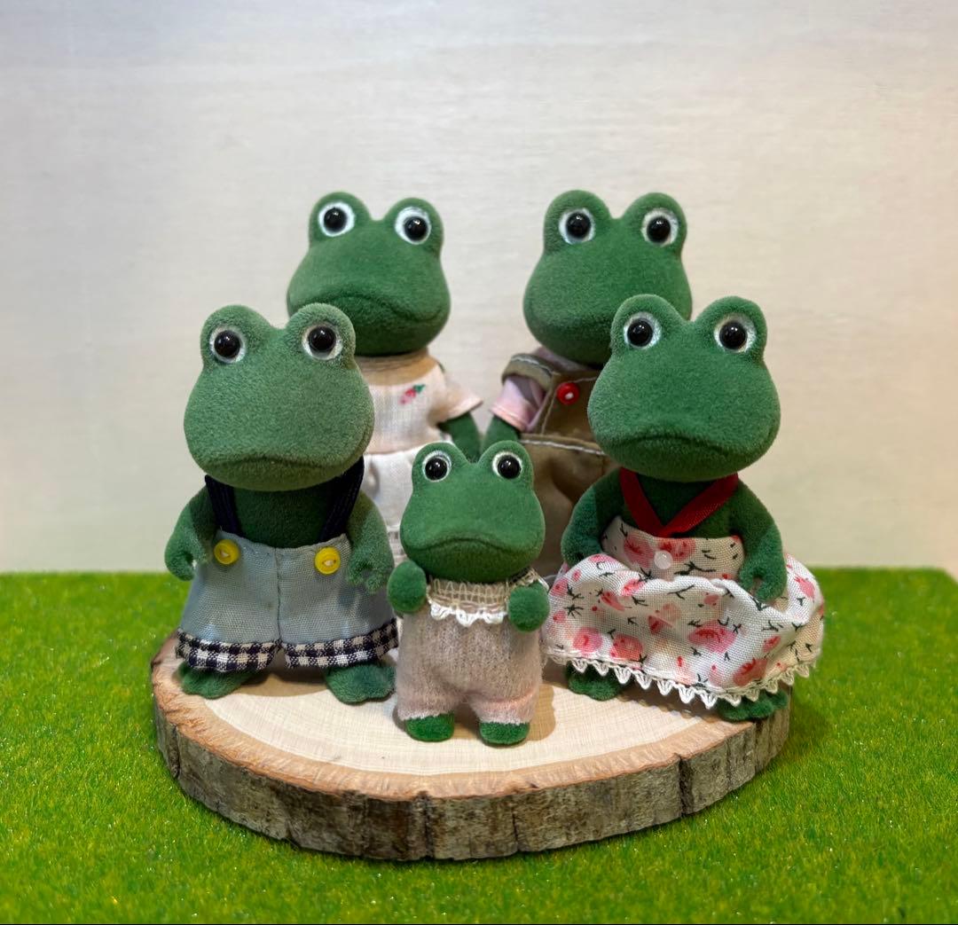 ⭐️レア 希少 入手困難 カエル シルバニアファミリー 海外版 赤ちゃん