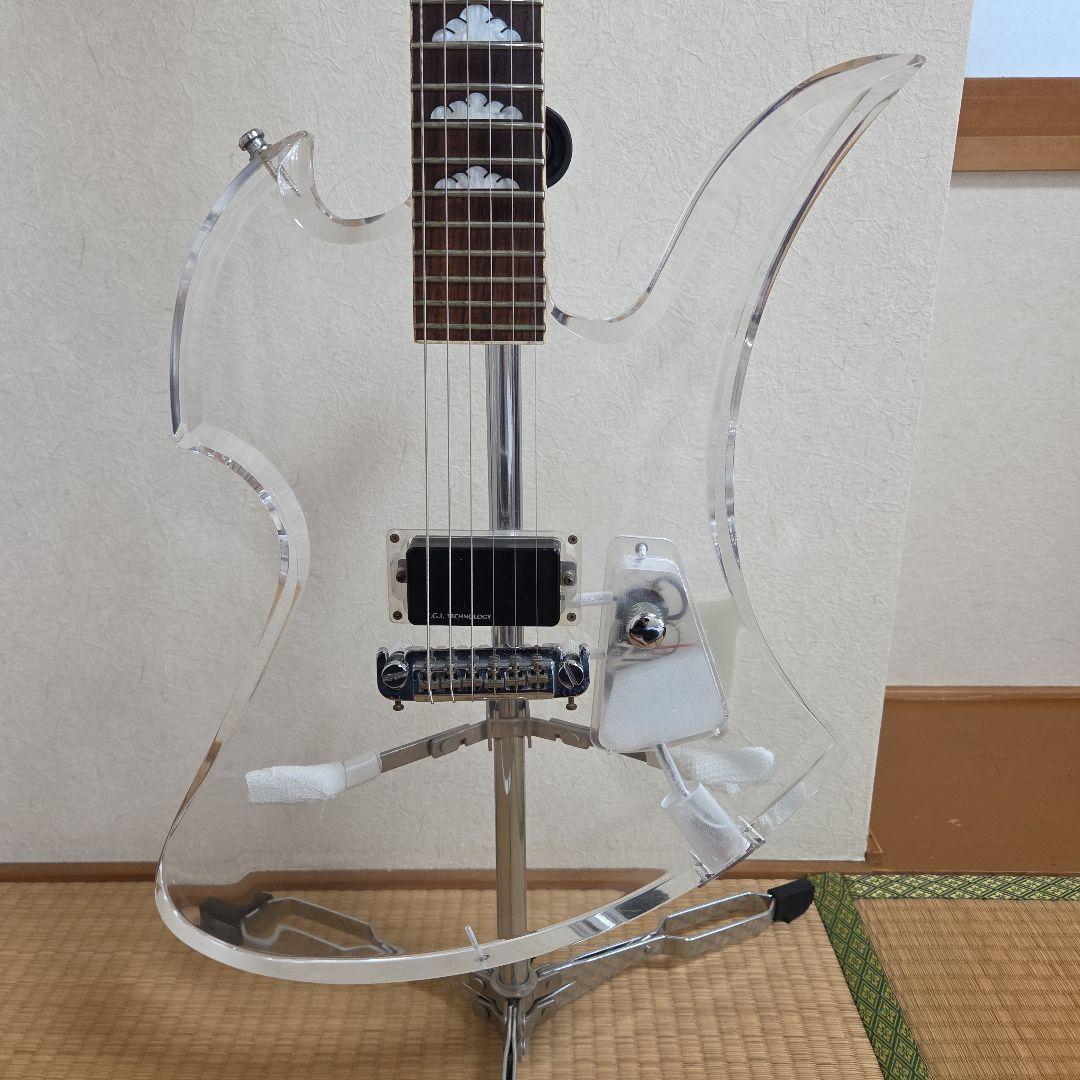 Fernandes クリスタルギター アクリル hide モッキンバード - メルカリ