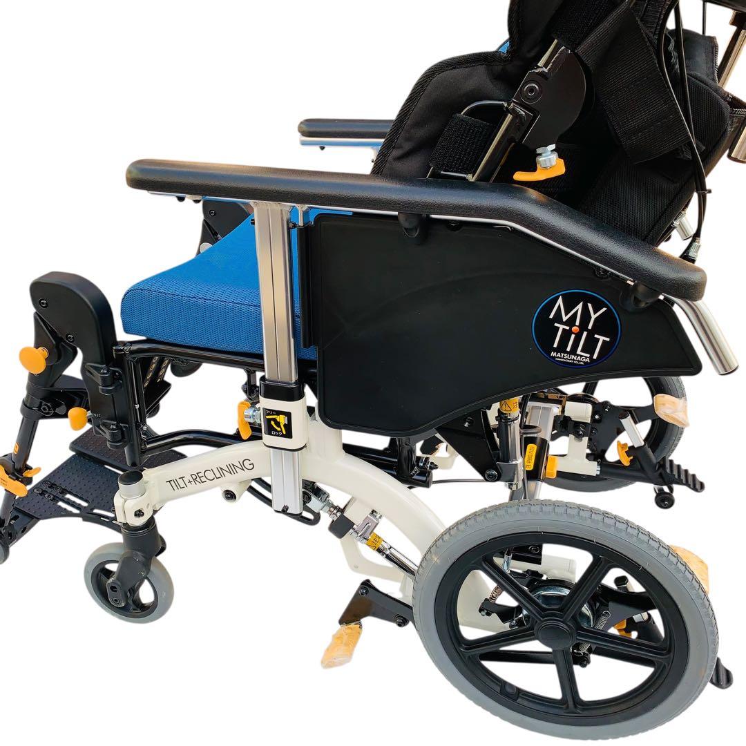 未使用❗️松永製作所介助椅子リクライニング多機能　定価28万　25年製