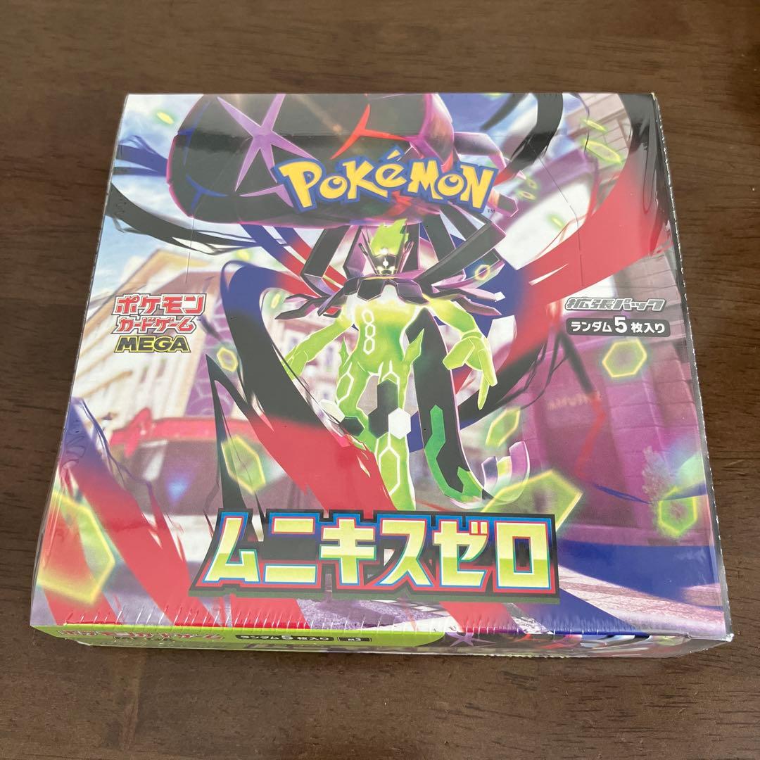 シュリンク付き ポケモンカードゲーム ムニキスゼロ 1BOX - メルカリ