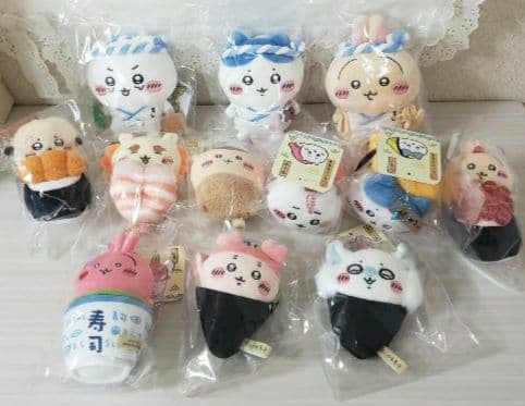 ✨コンプリート✨☺️新品・タグ付・未開封☺️ちいかわ寿司