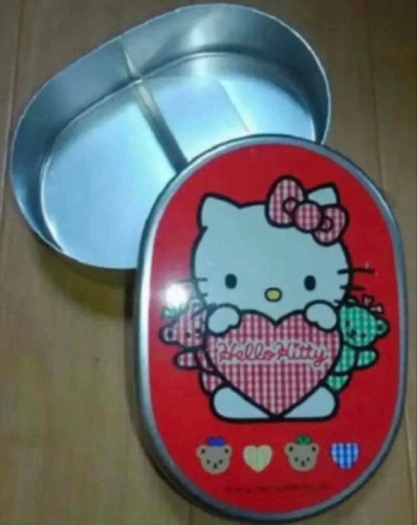 昭和時代アルミお弁当箱　レアキティちゃん