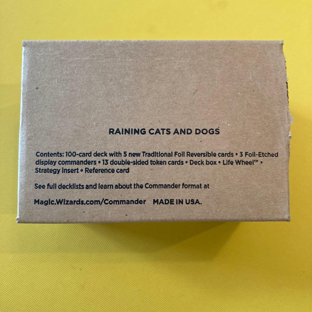 マジック：ザ・ギャザリング Secret Lair Raining Cats and Dogs