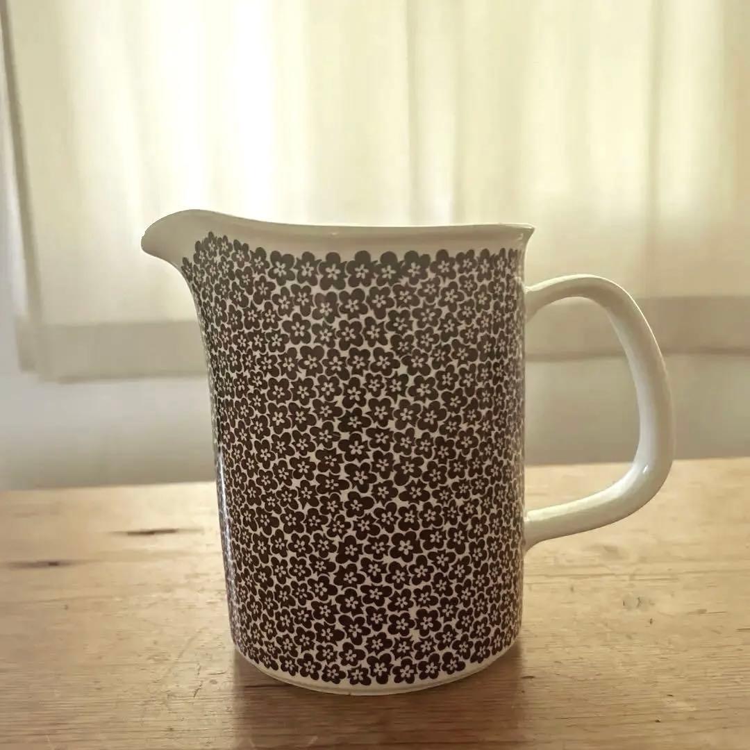 アラビア faenza ファエンツァ　ピッチャー　ブラウン
