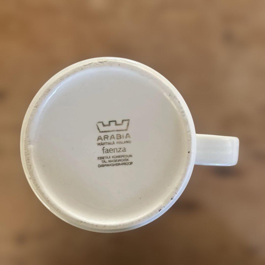 アラビア faenza ファエンツァ　ピッチャー　ブラウン