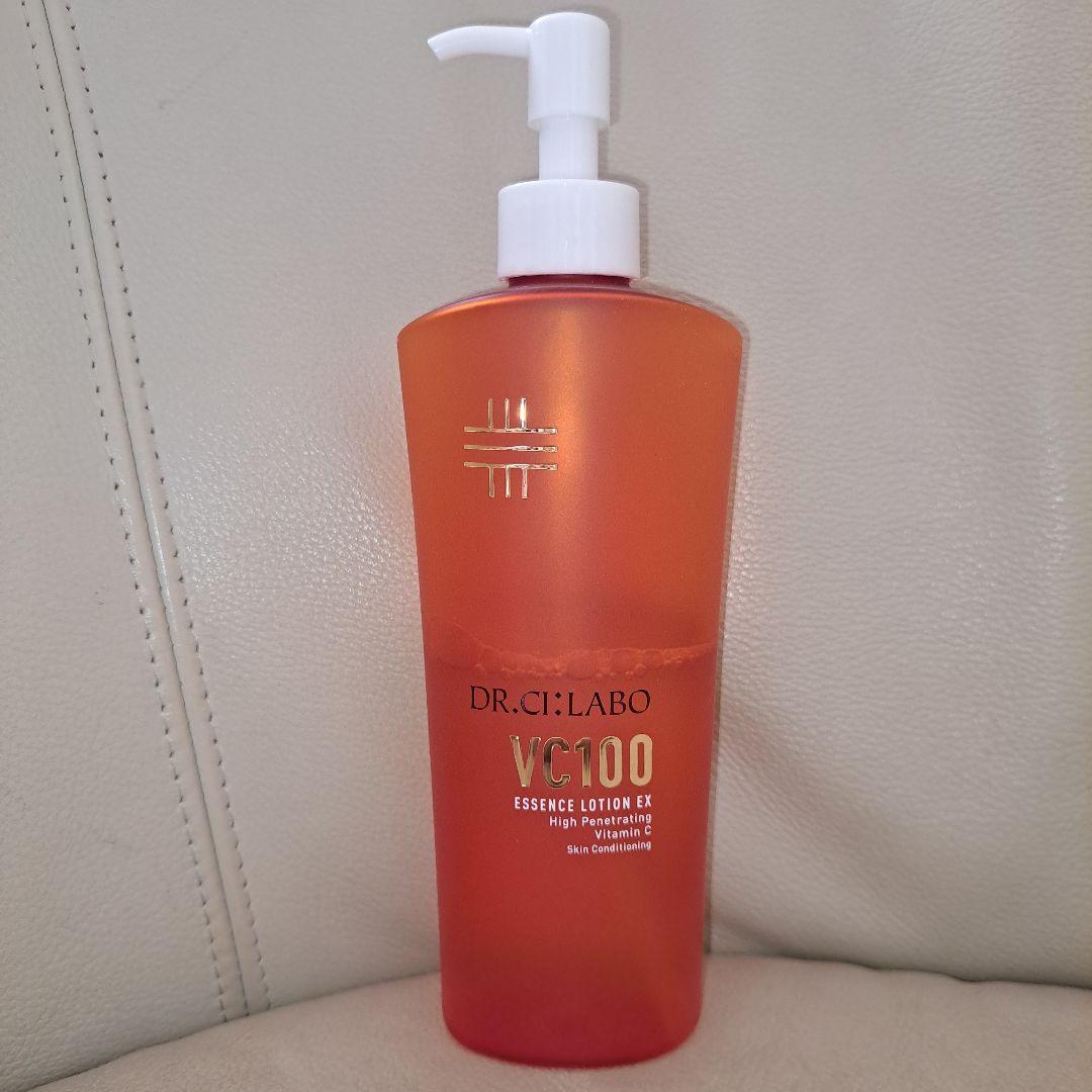 ドクターシーラボVC100 エッセンスローションレフィル285ml本体半分程