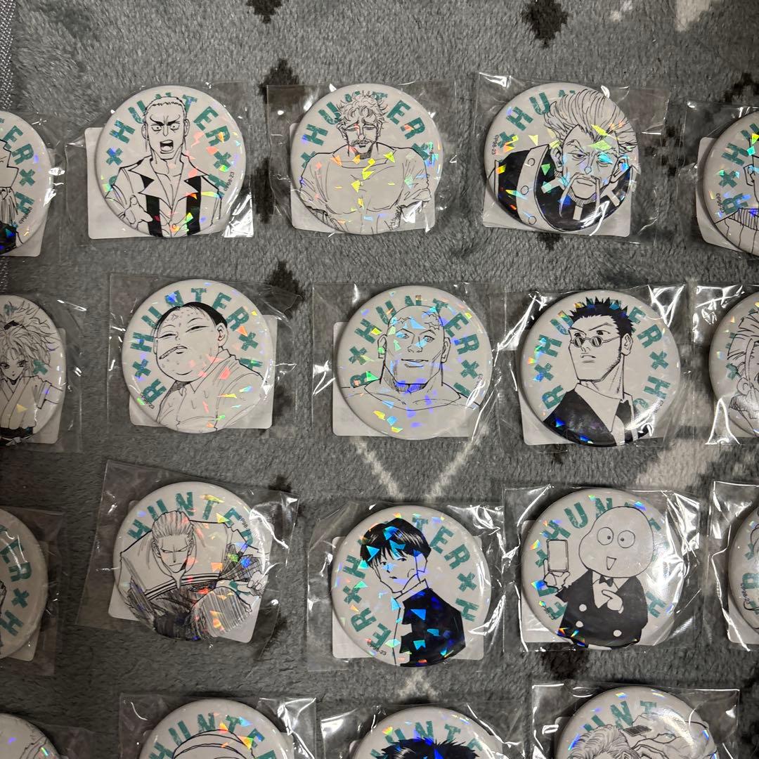 貴重　受注品　ハンターハンター　オールスター缶バッジ　まとめ売り