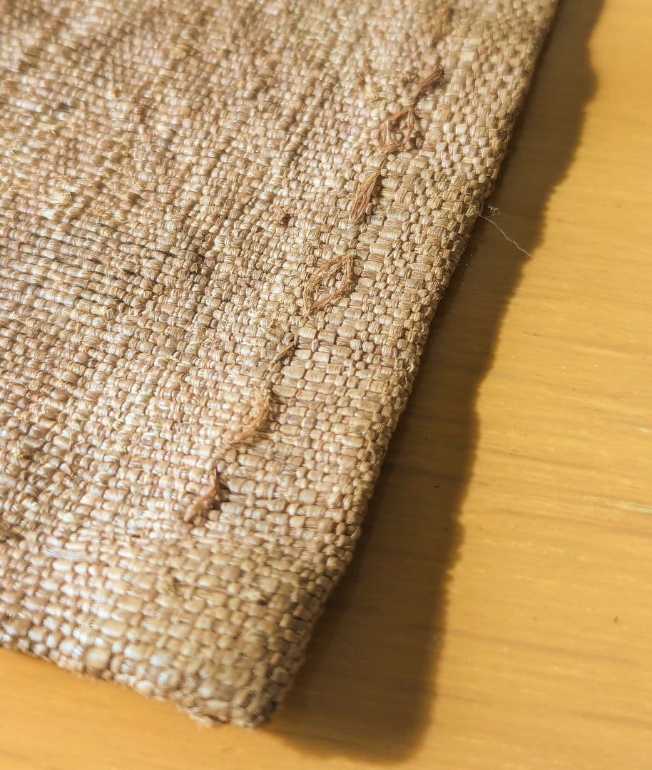 草ビロード　クバ布(小)　ラフィア布　西アフリカ