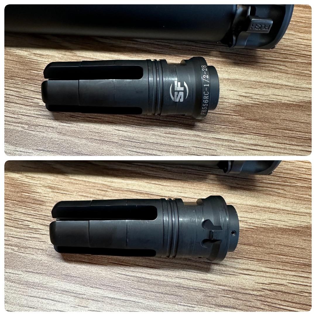 BJ tac SUREFIRE サイレンサー マルイ MWS mk18 BCM