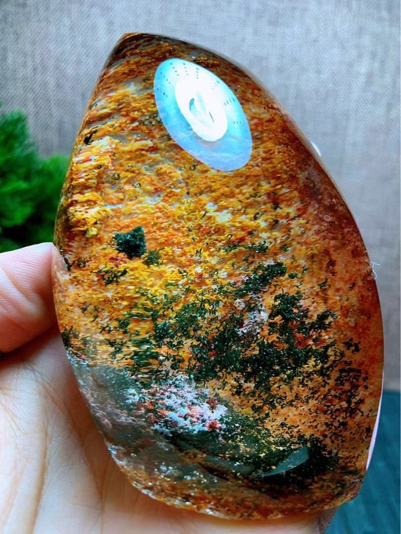 ⭐︎【極上品】天然 ガーデン クォーツ 置物 332.3g