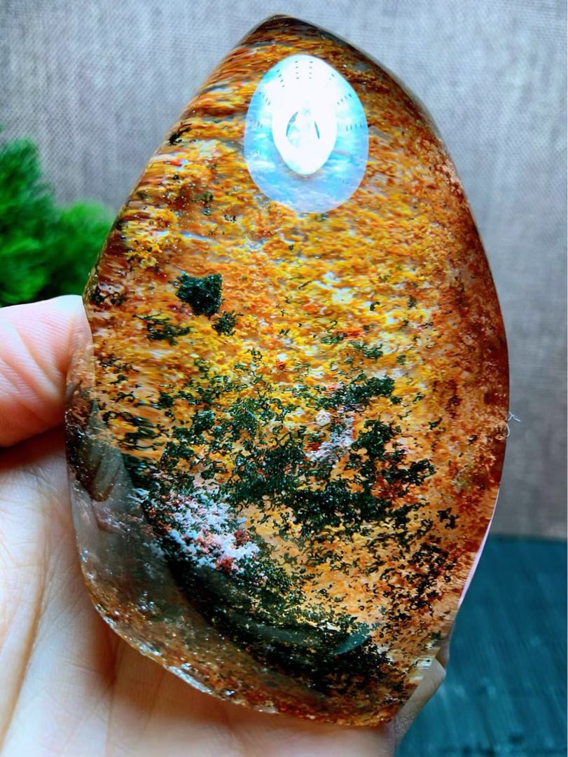 ⭐︎【極上品】天然 ガーデン クォーツ 置物 332.3g