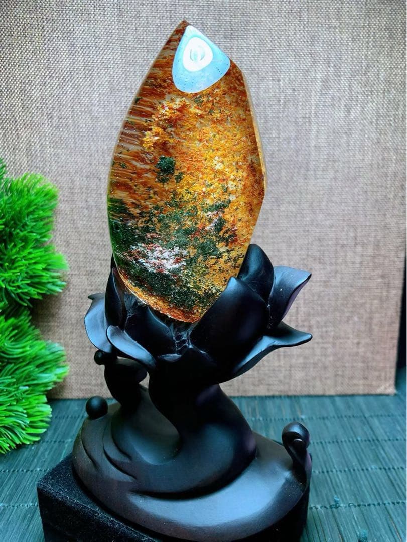 ⭐︎【極上品】天然 ガーデン クォーツ 置物 332.3g