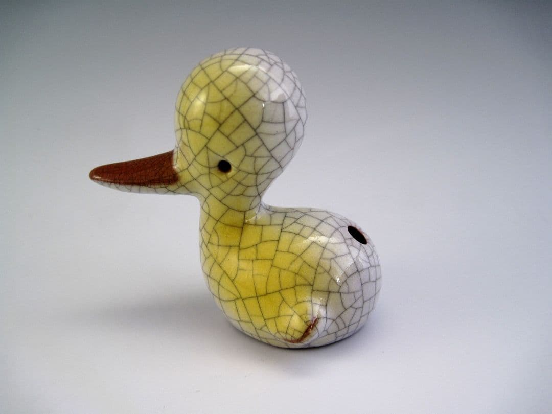 ボッセデザイン！ドイツマヨリカ窯のアヒルの子 50～70年代 Bosse