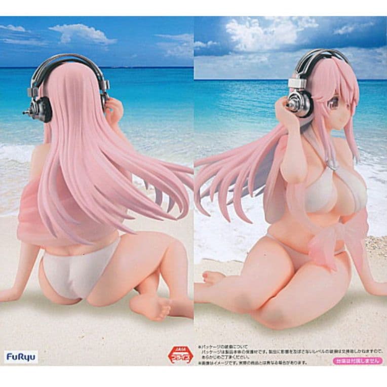 すーぱーそに子　ぬーどるストッパーフィギュア　-ホワイトビキニver.-　✕４０