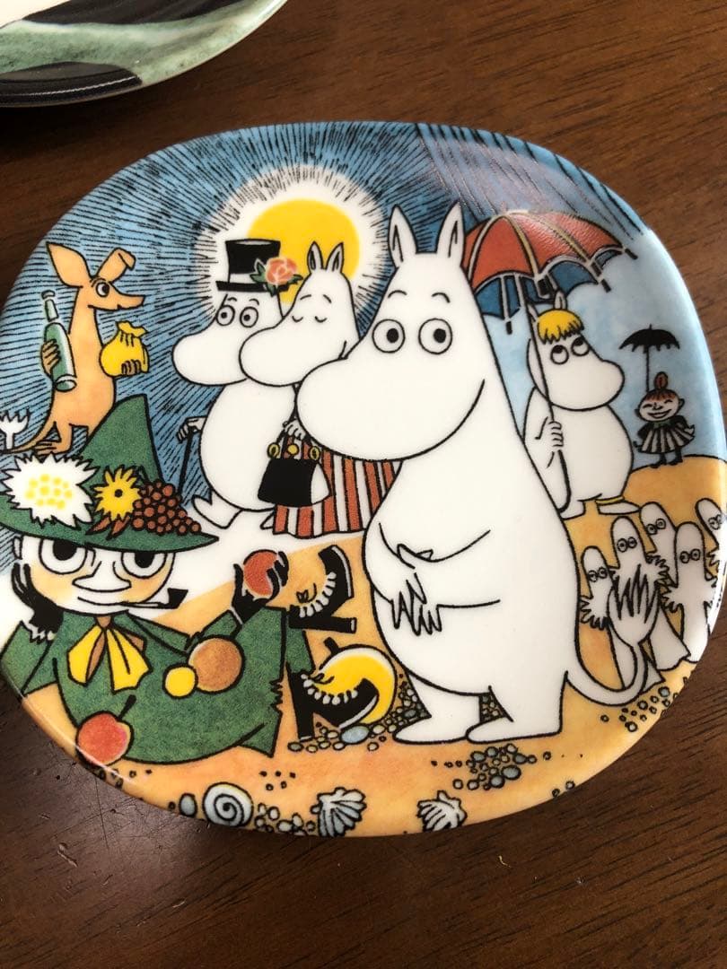アラビア　ムーミンウォールプレート　3枚セット