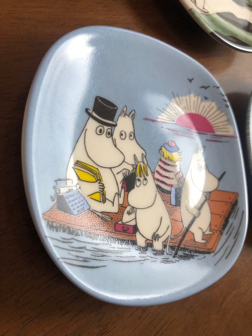 アラビア　ムーミンウォールプレート　3枚セット