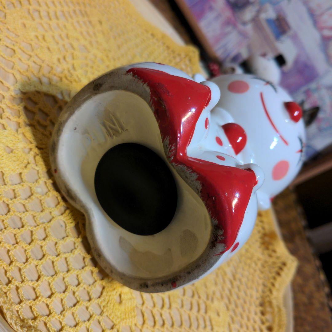 内藤ルネ RUNE とんがり帽子 貯金箱 ピエロ 道化師 昭和レトロ エモい