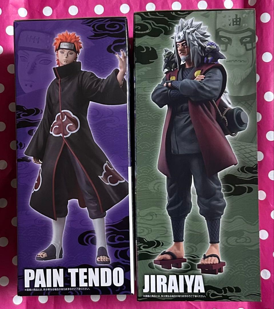 ナルト　一番くじ　ペイン(天道) 自来也(仙人モード) 2点セット