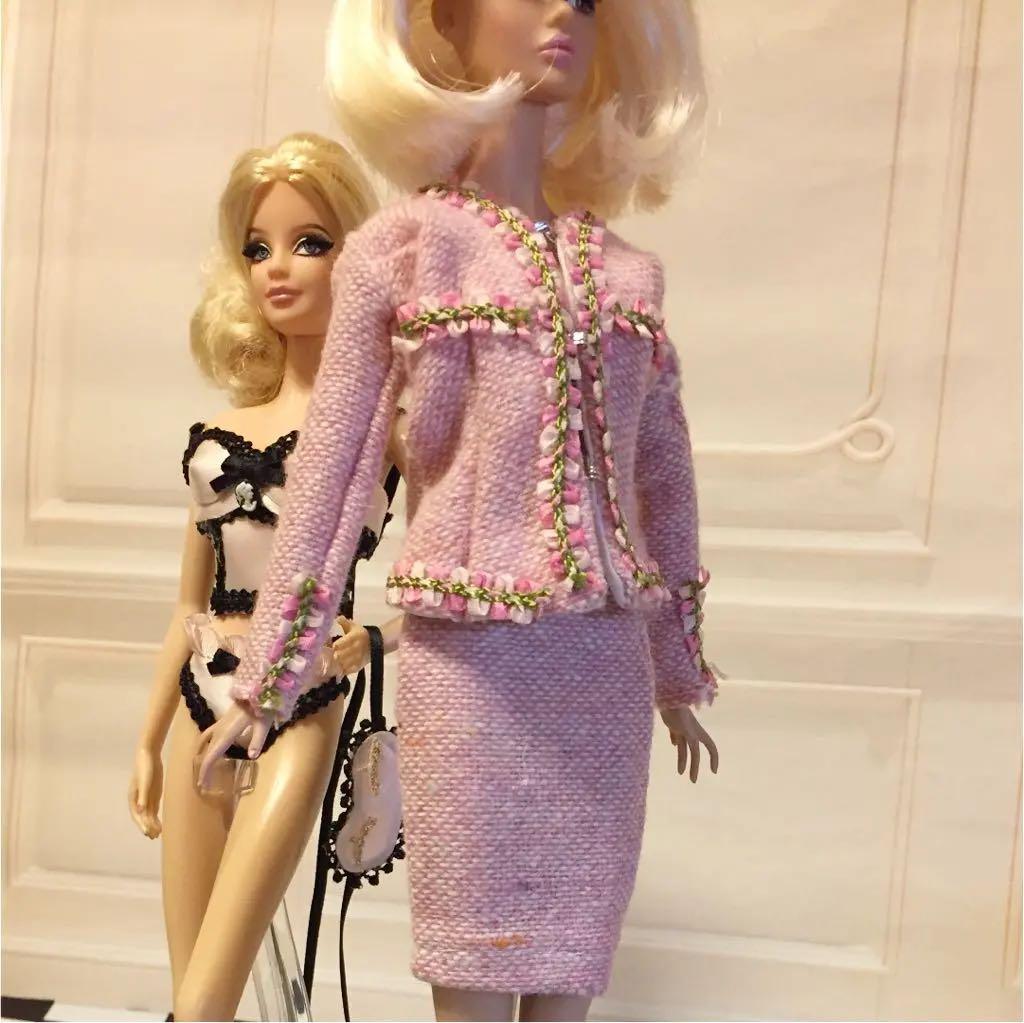 ☆バービー人形ツィードパイピングスーツ☆ポピーパーカー