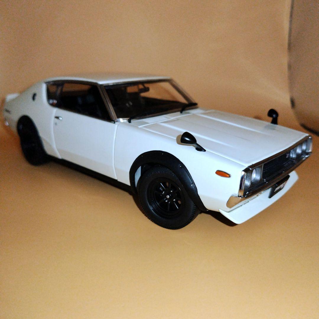 京商 1/18スカイラインGT−R ケンメリ KPGC110 ホワイト - メルカリ