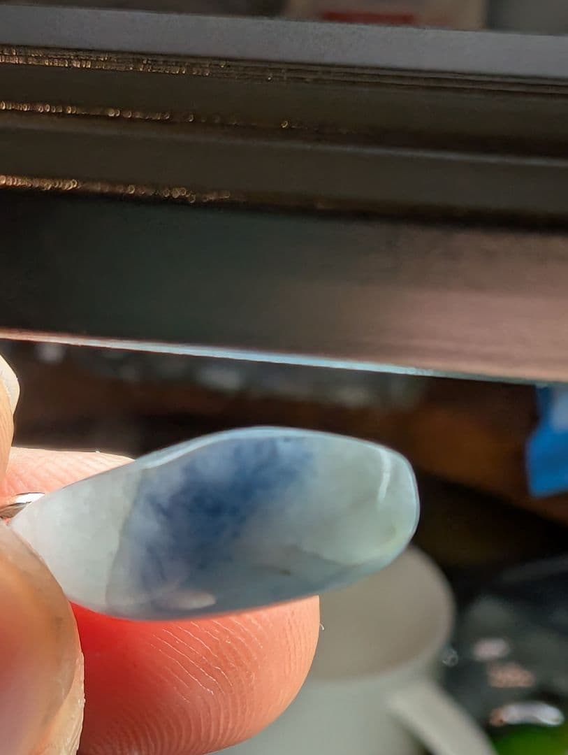 コン沢　上質　透過抜群　ペンダント　シルバー　糸魚川翡翠