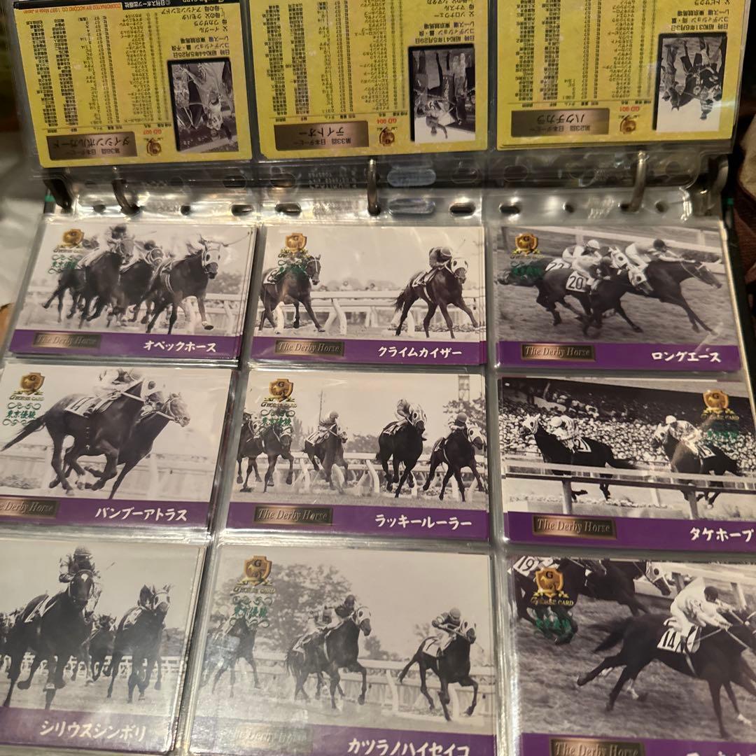 競馬　GIホースカード　大量350枚以上　オマケ　仮面ライダーホルダー