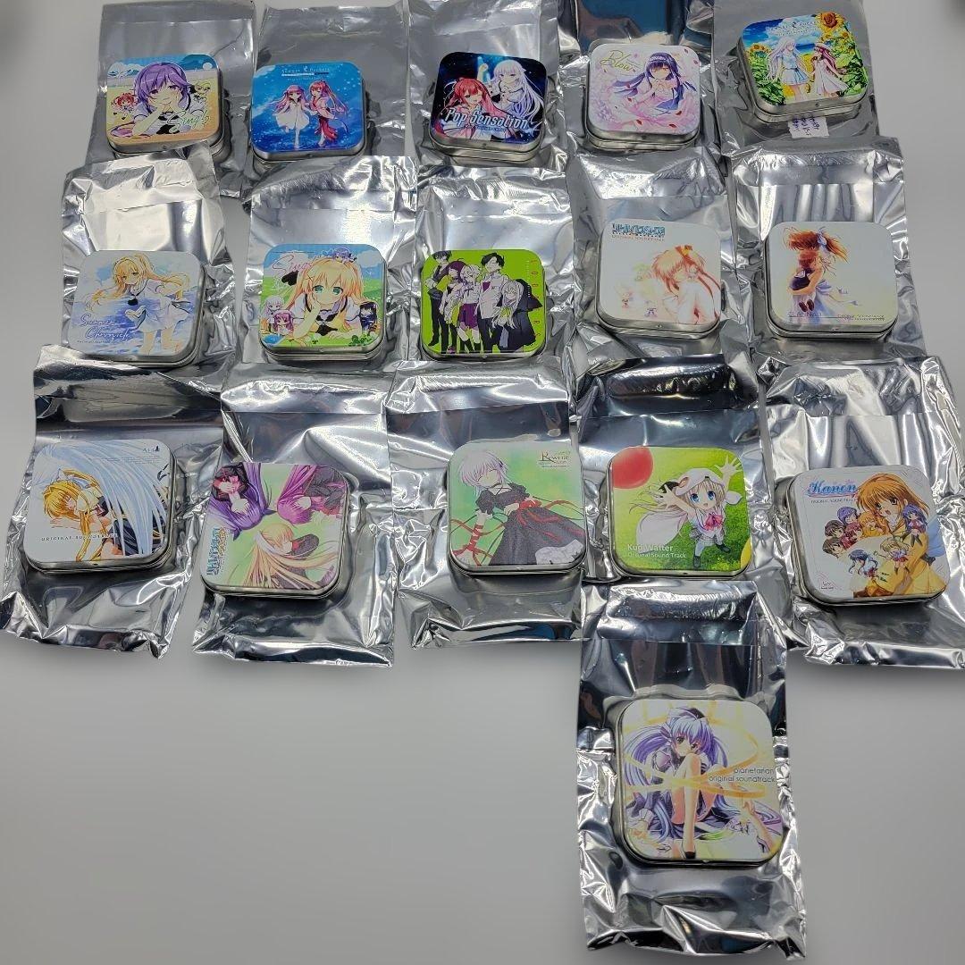 全16種類フルコンプ　 鍵くじ 　ブリキ缶&缶バッジ