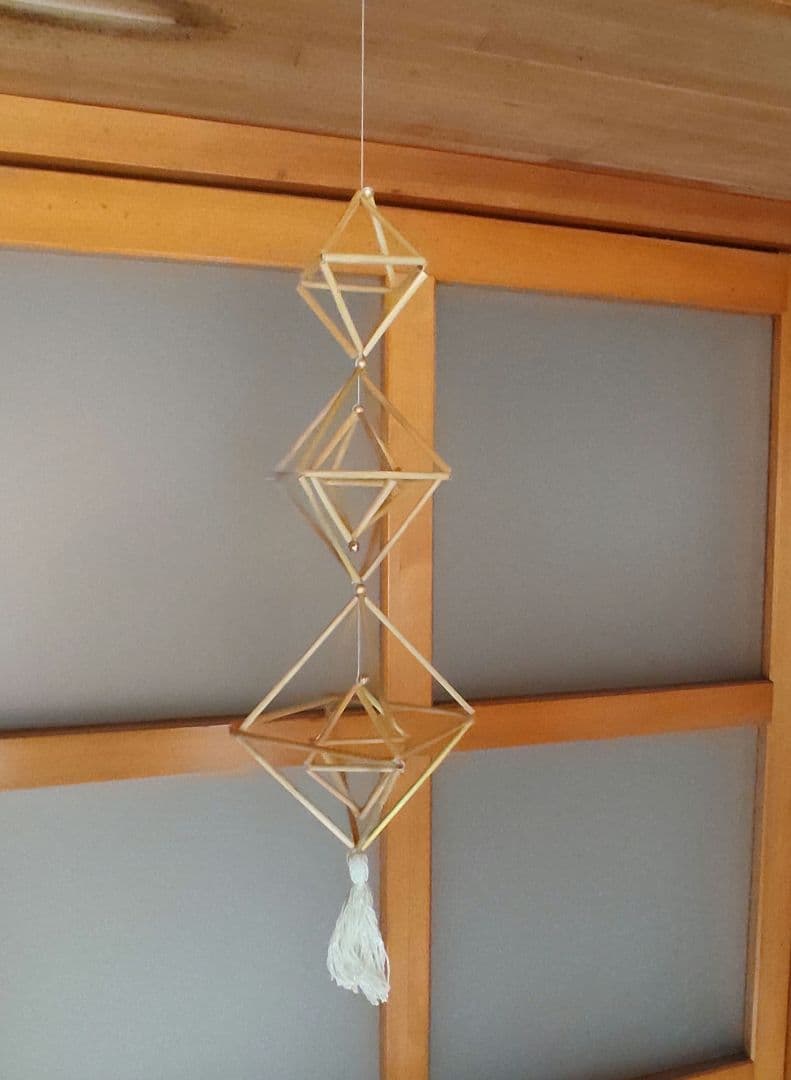 #nolla_himmeli②　北欧モビール 　民芸品　北欧インテリア