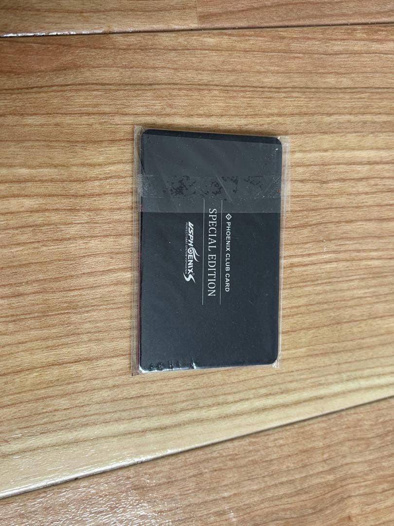 激レア】新品未使用10周年フェニックスダーツカード大城明香利サイン