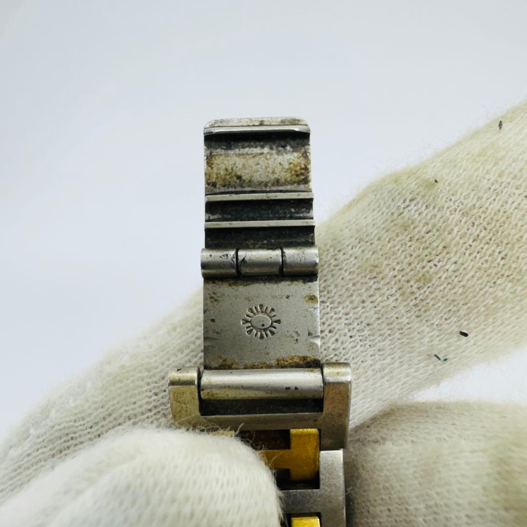 ✨HERMES✨エルメス✨クリッパー✨デイト✨コンビ✨Hベルト✨クォーツ✨腕時計