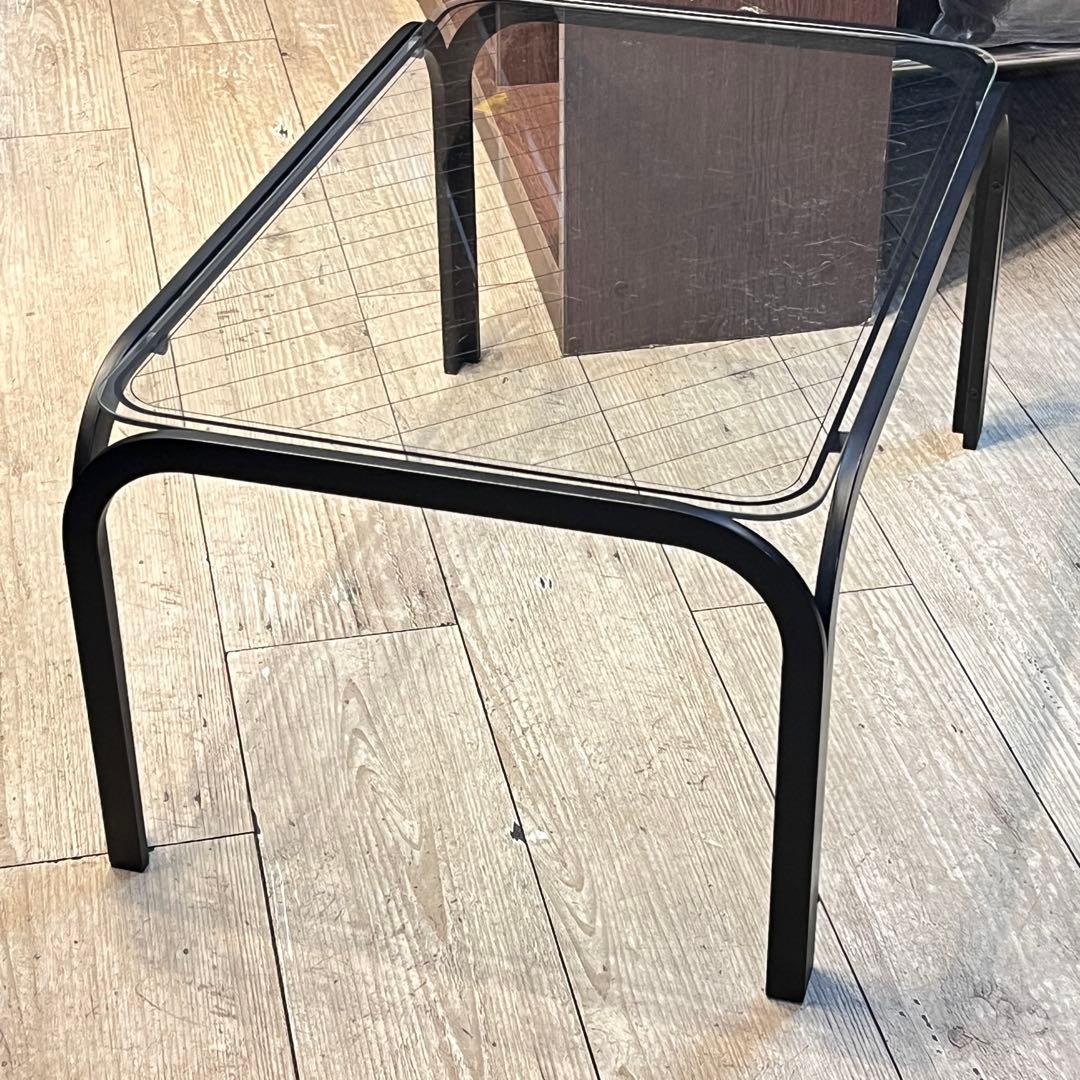 ガラステーブル ブラック