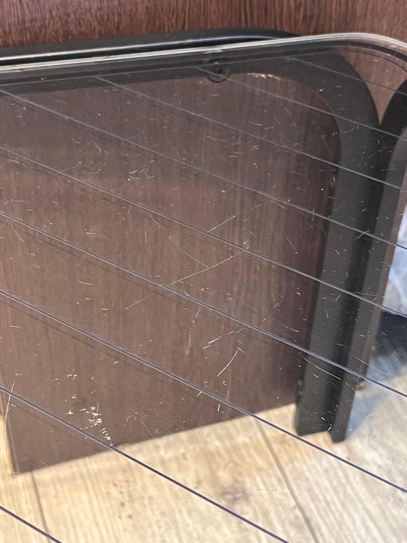 ガラステーブル ブラック