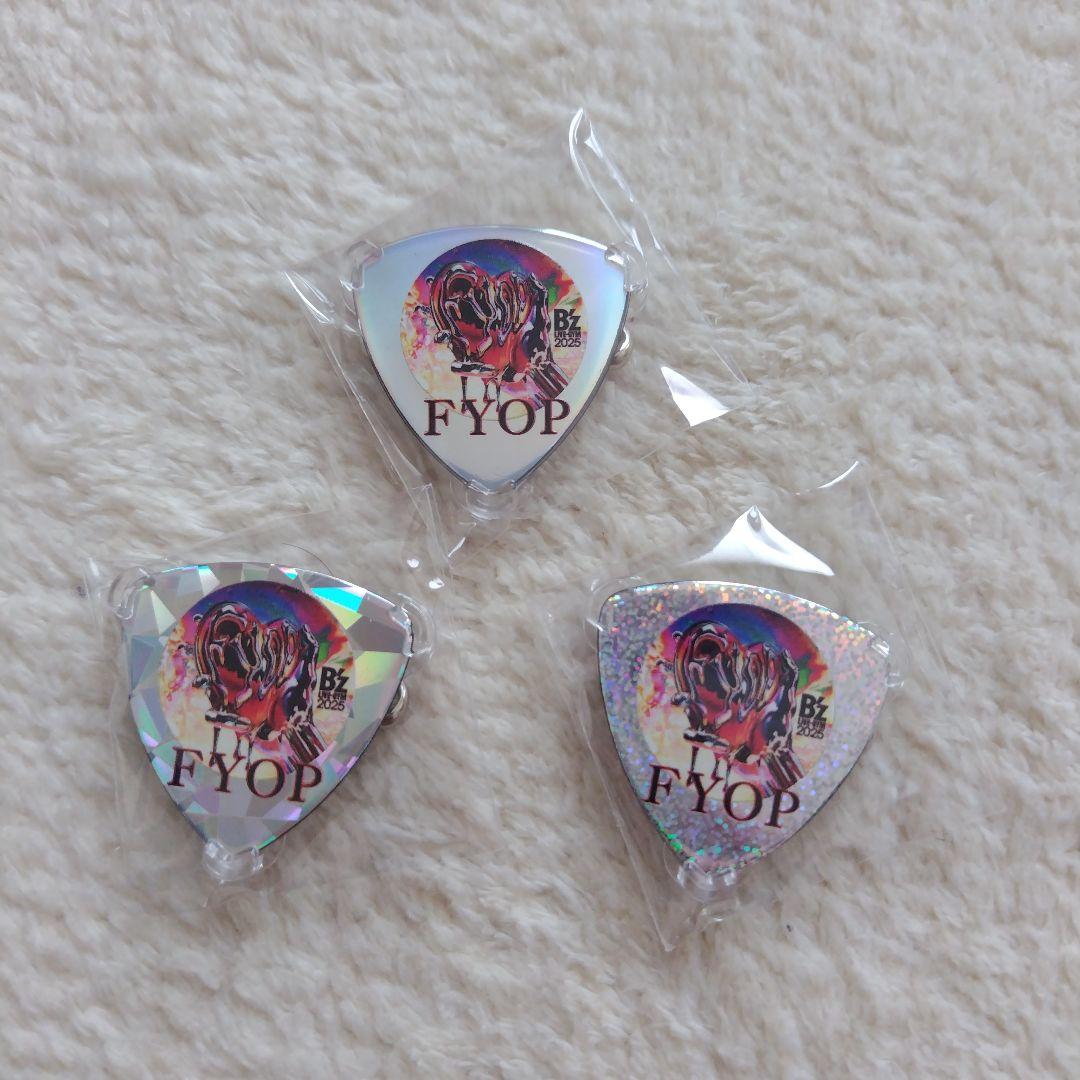 B'z FYOP ガチャ ピックバッジ3種コンプリートセット③ - メルカリ