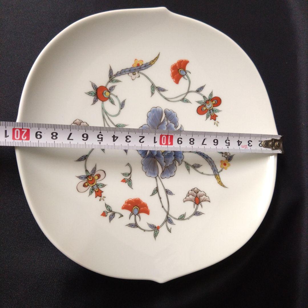 未使用　十三代柿右衛門窯筆頭絵付師舘林　古琳庵　中皿５枚　お祝い