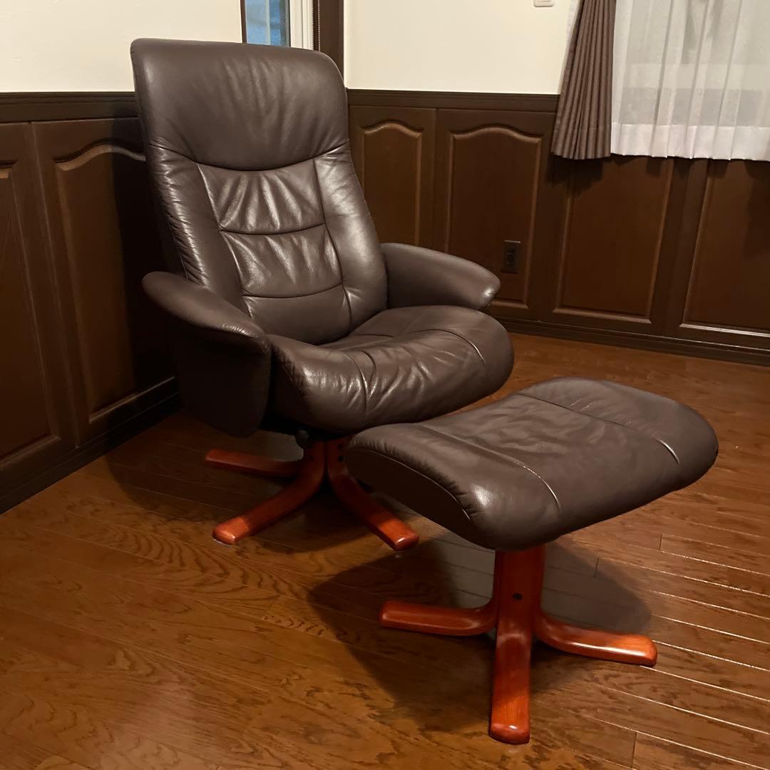 大特価！早い者勝ち！激レア品　フランスベット　リクライニングソファ　オットマン付