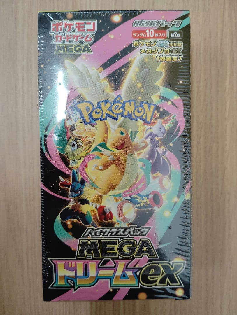 ポケモンカード　MEGAドリームex　1box　シュリンク付き
