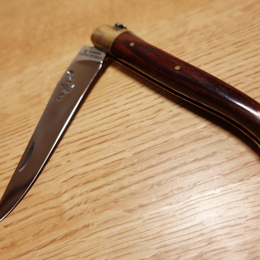 ライヨール ラギオール LOGマーク付 フォールディングナイフ