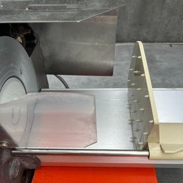 業務用 パンスライサー ALFA アルファ70 赤 100V 状態良好✨ レトロ