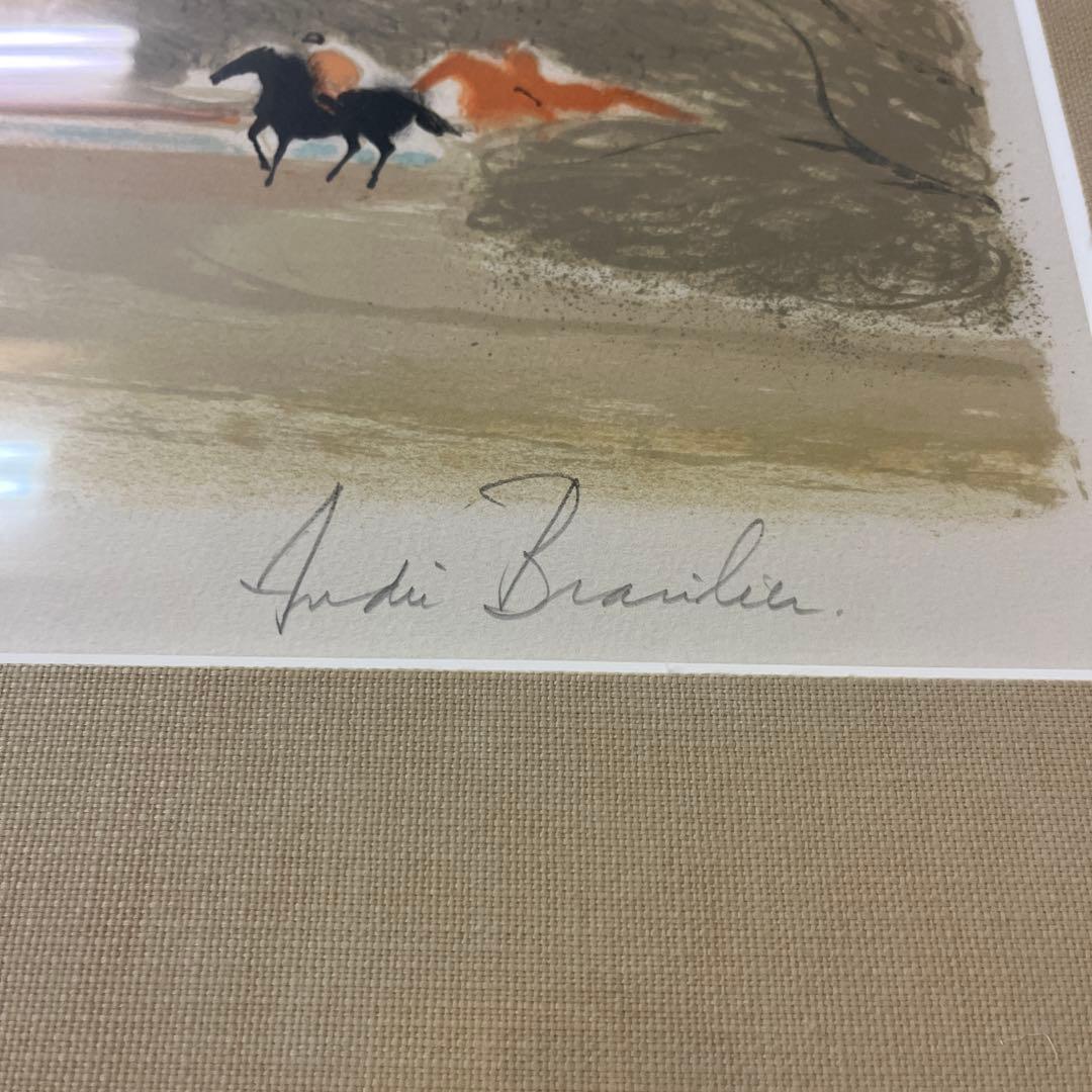 美品・レア】アンドレブラジリエのリトグラフ 珊瑚色の隊列 - メルカリ