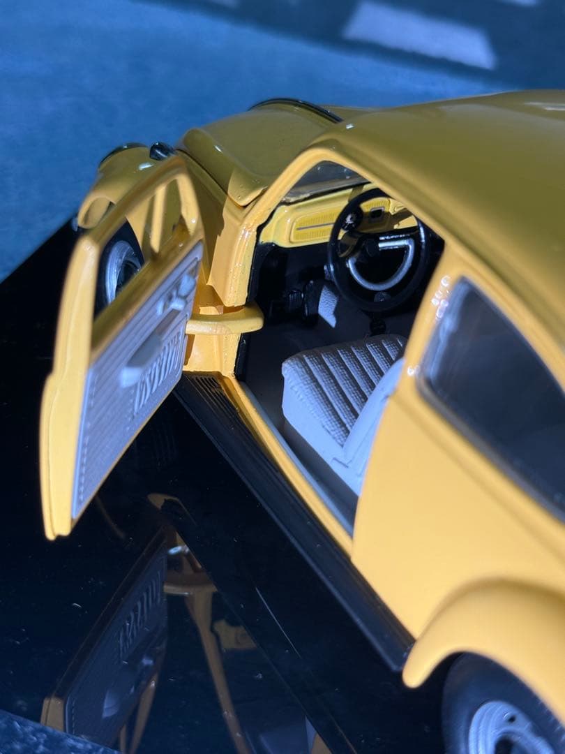 フランクリンミント 1967 フォルクスワーゲン・ビートル ダイキャストミニカー