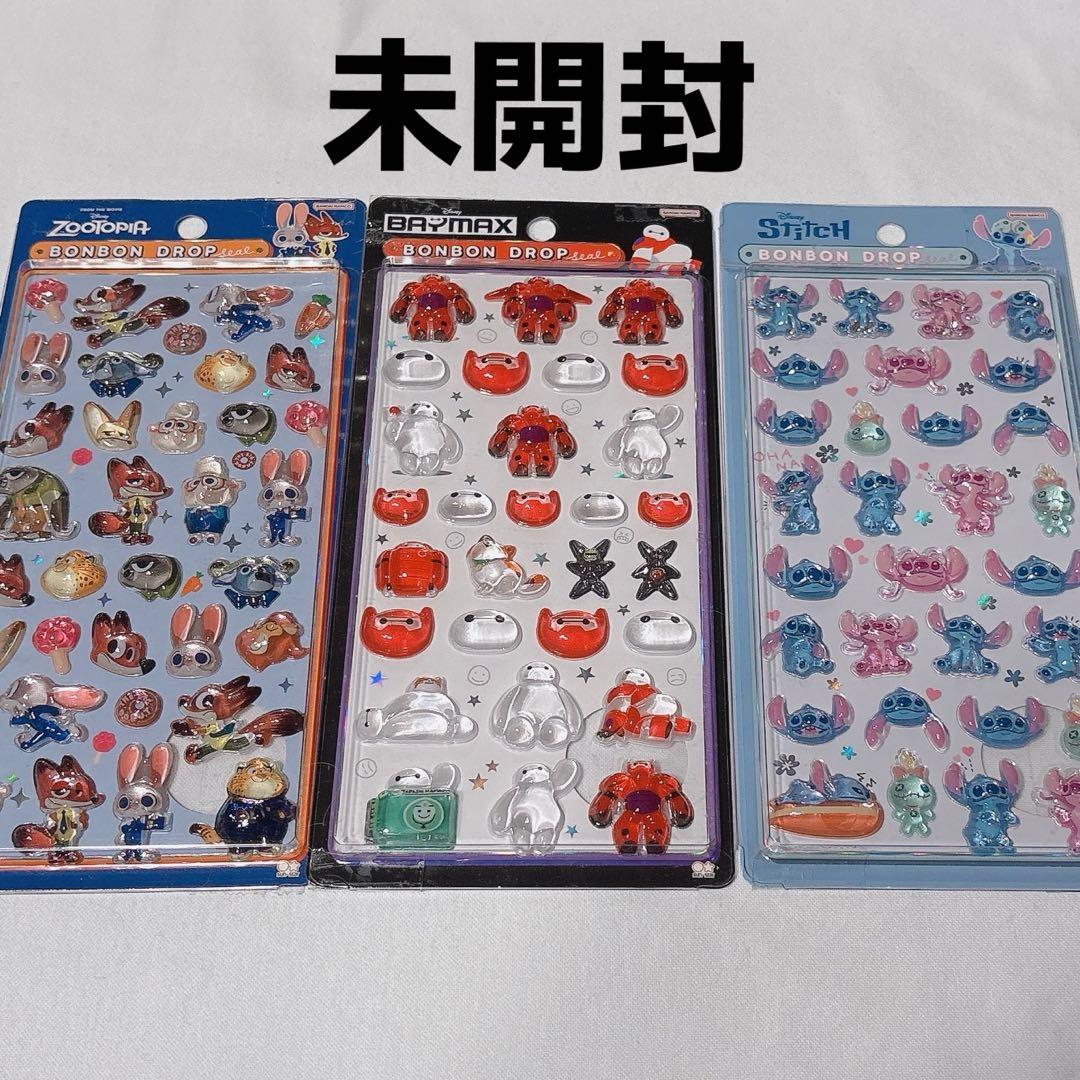ボンボンドロップシール正規品　ディズニー　サンリオ　イッツファン　値下しました