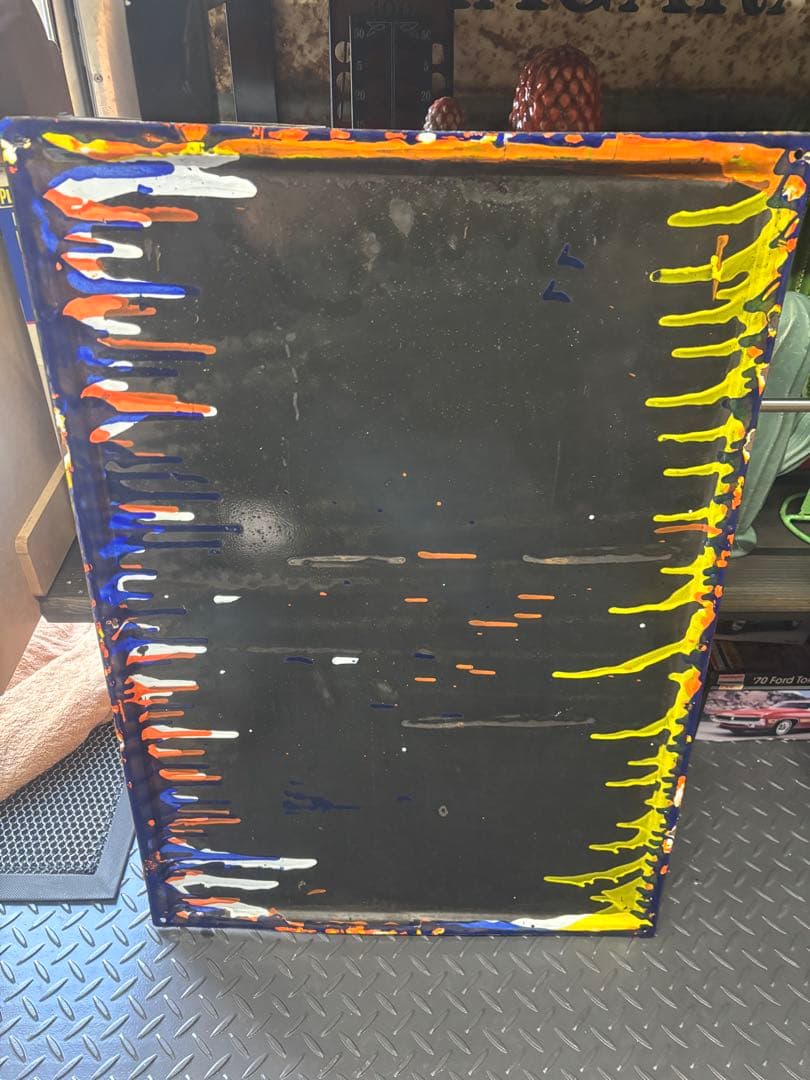 ベアーサービス　スマイルベアー　ビンテージ　看板　掛け時計　ネオン　レトロ