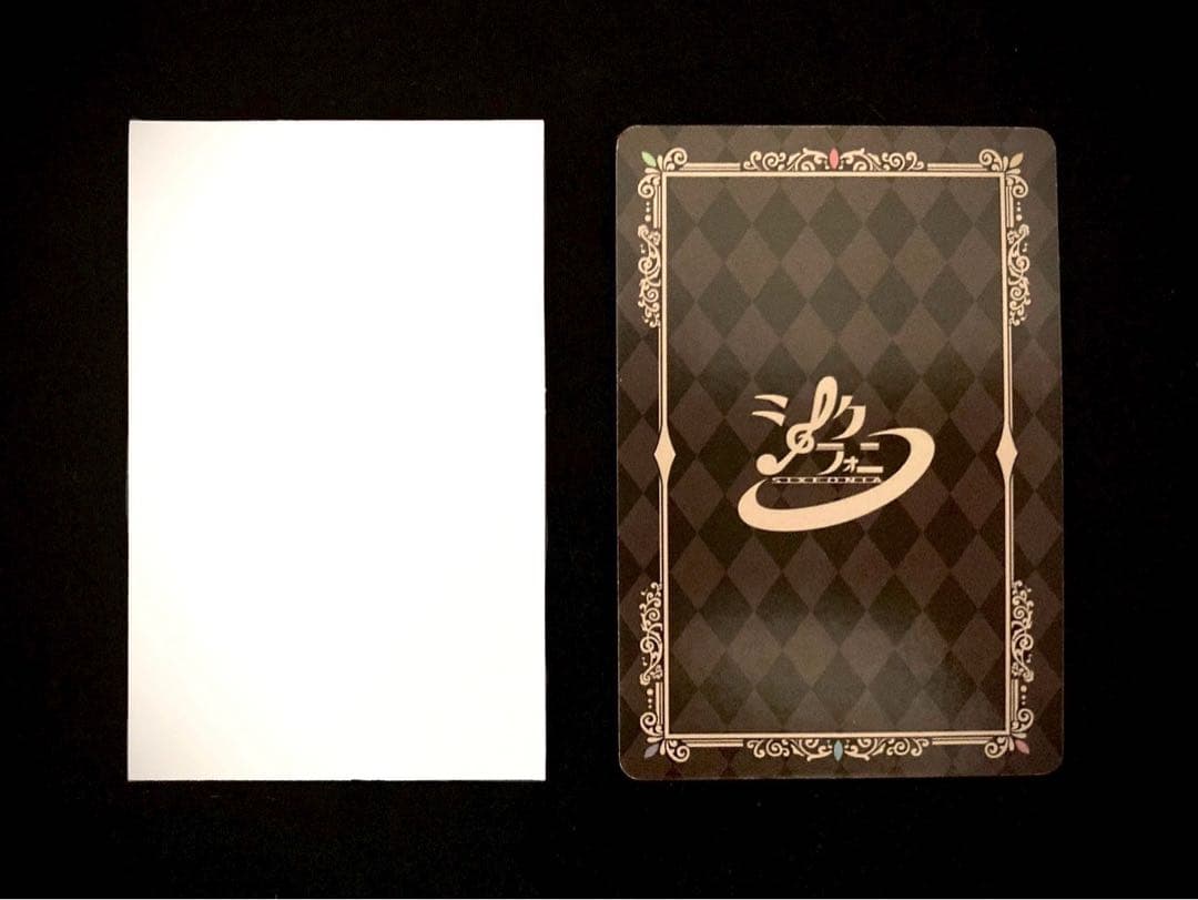 シクフォニ　暇72　ひまなつ　ブラックサンタ　チェキ　トレカ　カード　箔押し