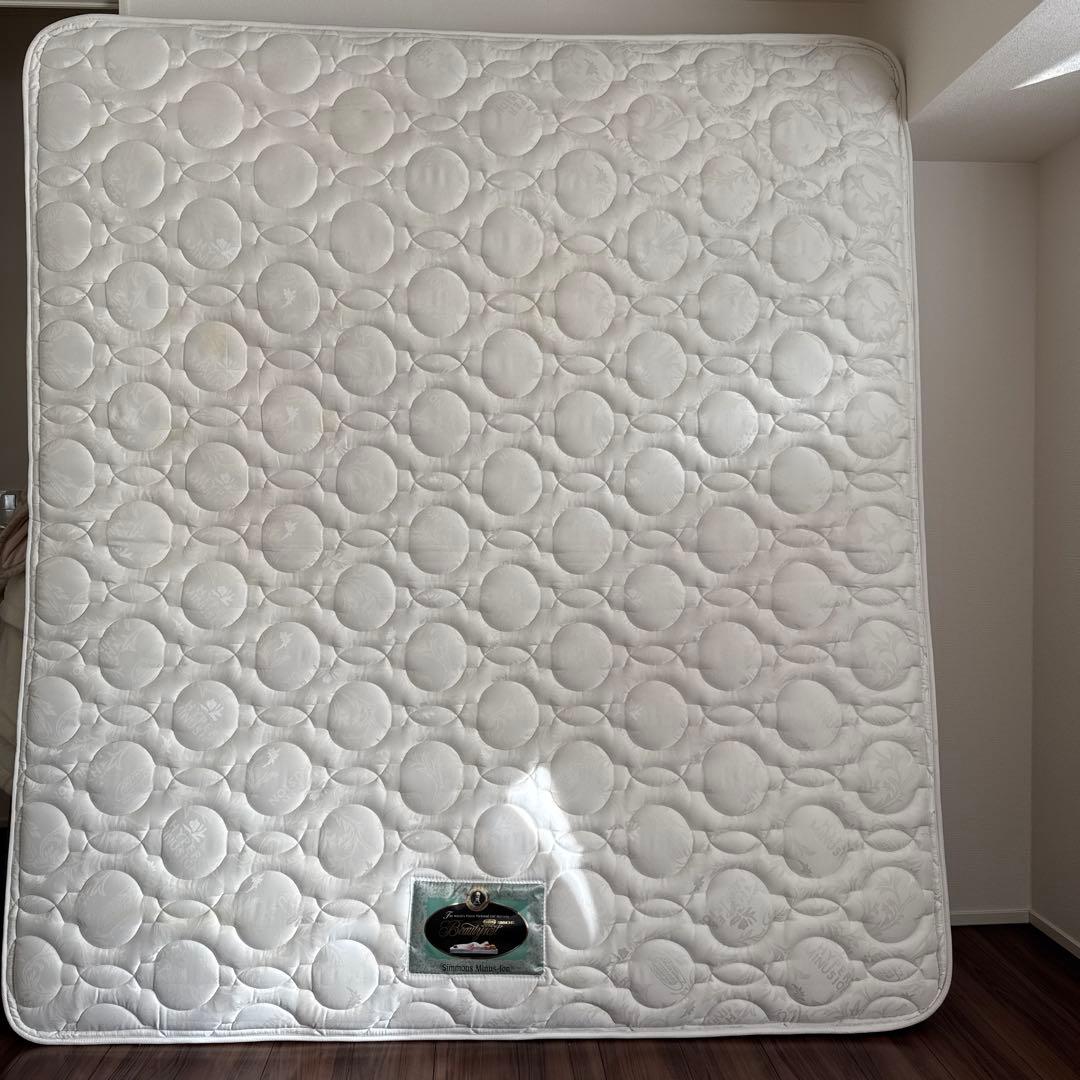 シモンズビューティーレスト　マイナスイオン　キングサイズ