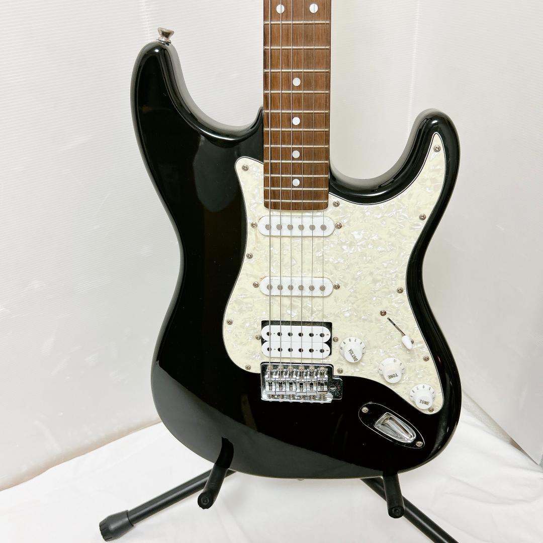 美品 Crush by orange クラッシュ ストラトキャスター ブラック