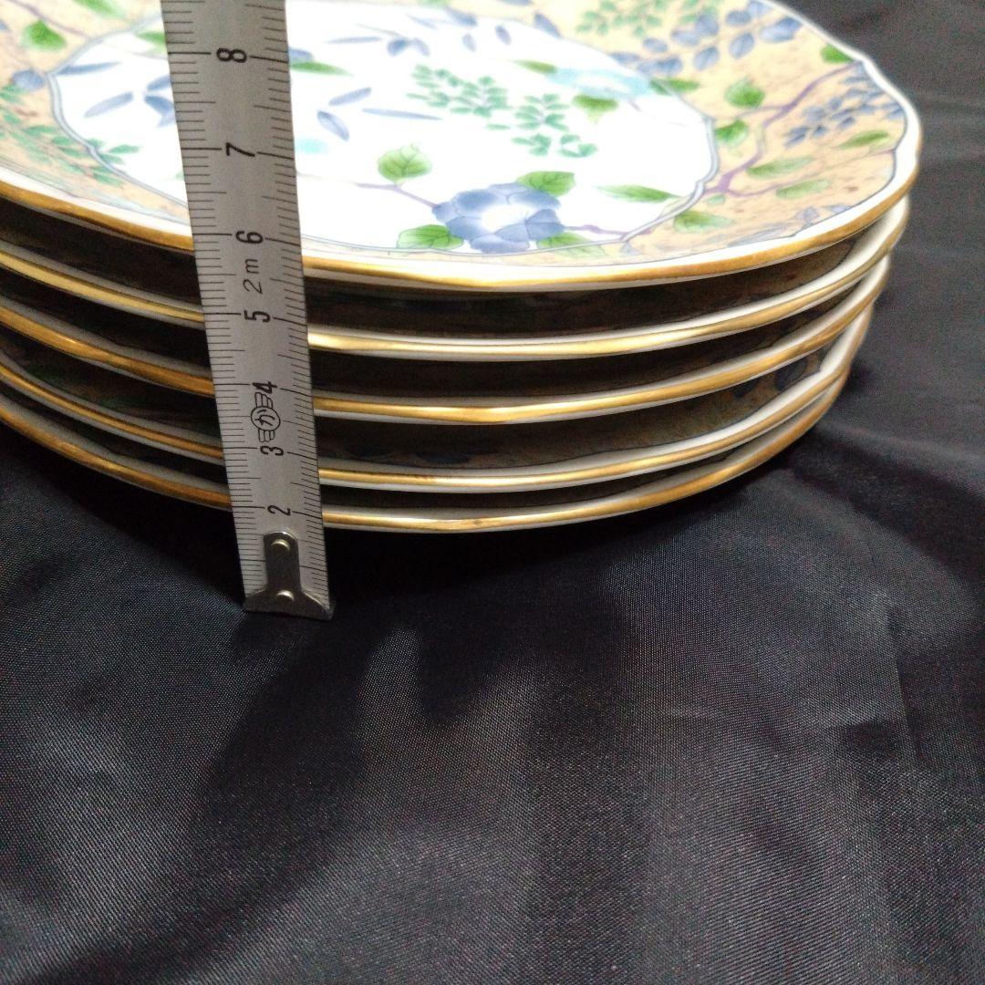 新品 美濃焼 庫山窯 銘々皿5枚 中皿　お祝い